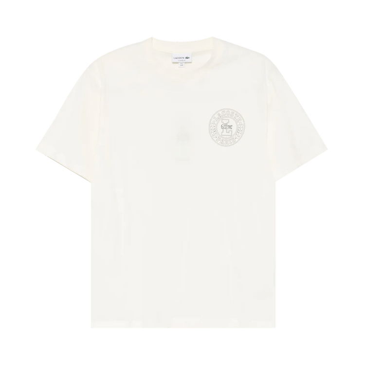 Lacoste Badge Jersey T-Shirt "Crystal"