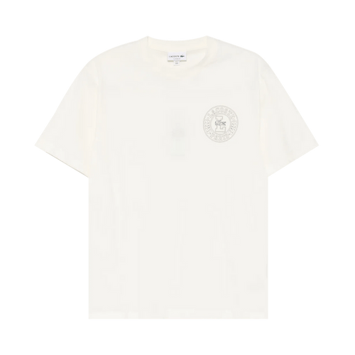 Lacoste Badge Jersey T-Shirt "Crystal"