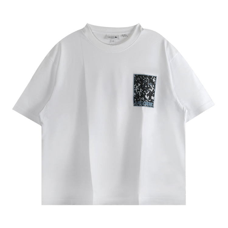 Lacoste Loose Fit Thick Jersey T-Shirt "White"