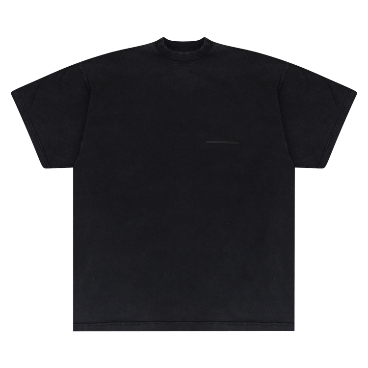 Balenciaga Crossed Out T-Shirt "Washed Black"