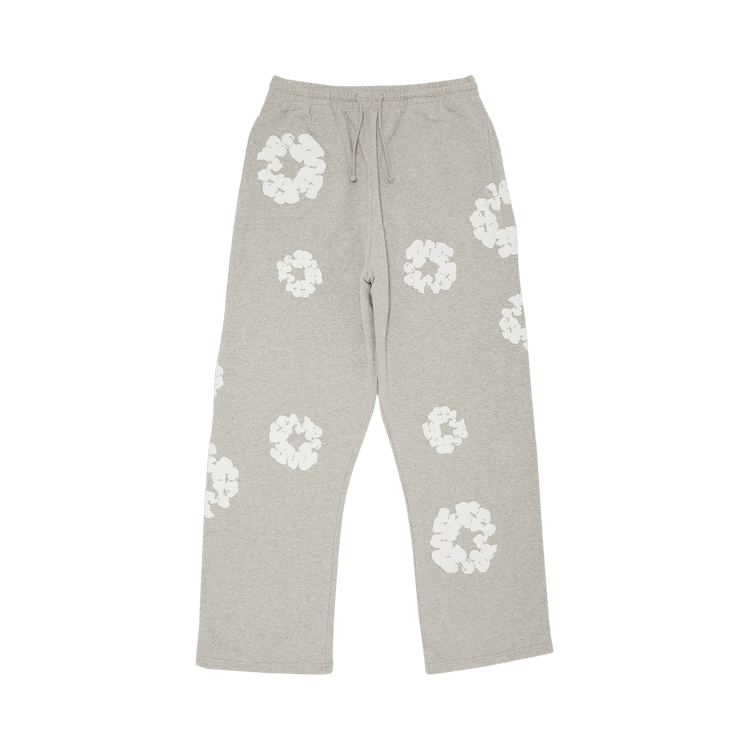 Denim Tears Cotton Wreath Baggy Sweatpants "Grey"