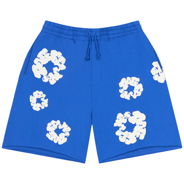 Denim Tears Cotton Wreath Sweatshorts "Blue"