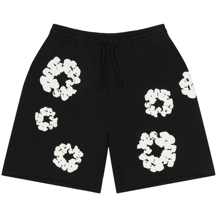 Denim Tears Cotton Wreath Sweatshorts "Black"