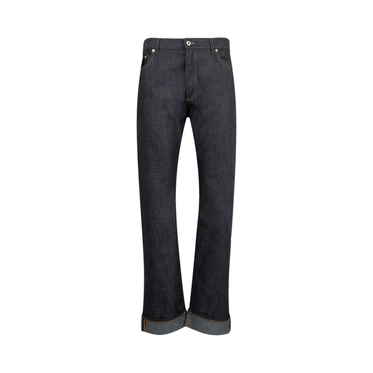 Bottega Veneta Turn Up Denim Trousers "Indigo"