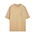 Carhartt WIP Short-Sleeve Hudson Pocket T-Shirt "Dusty Hamilton Brown"