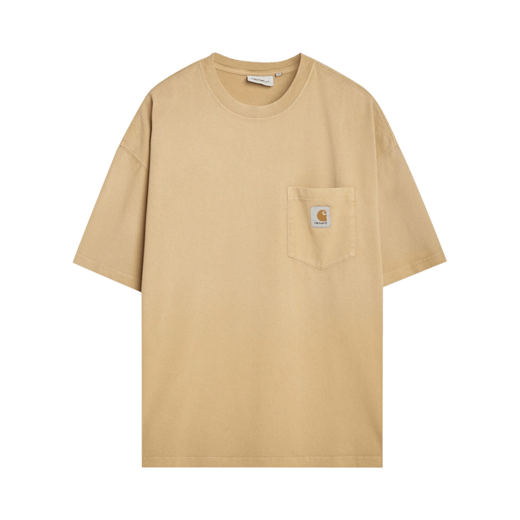 Carhartt WIP Short-Sleeve Hudson Pocket T-Shirt "Dusty Hamilton Brown"