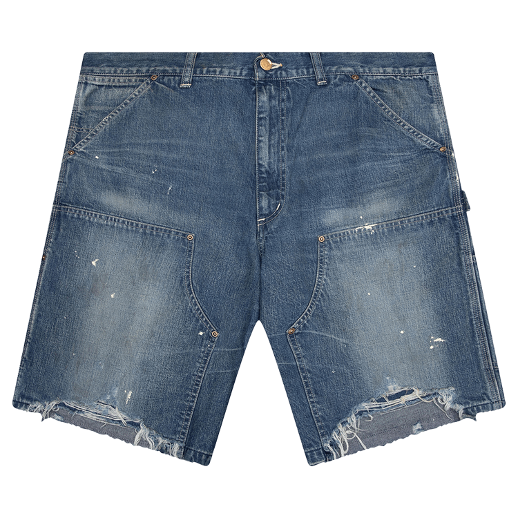 SAINT Mxxxxxx Double Knee Shorts "Blue"
