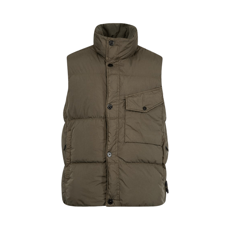 Stone Island Down Vest "Military Green"