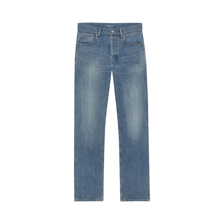 Saint Laurent Mick Long Jeans "Norvegian Blue"