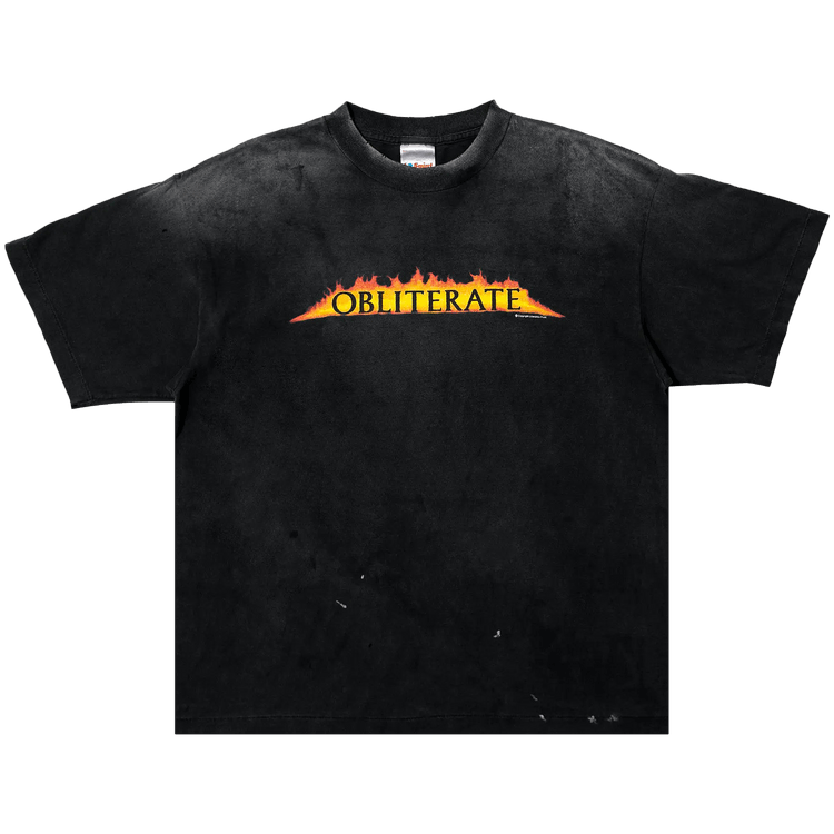 SAINT Mxxxxxx Obliterate Tee "Black"