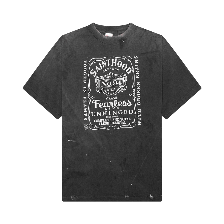 SAINT Mxxxxxx x Neighborhood Fearless Tee "Black"