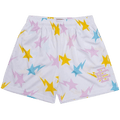 Eric Emanuel x BAPE EE Basic Short "White/Yellow/Blue/Pink"