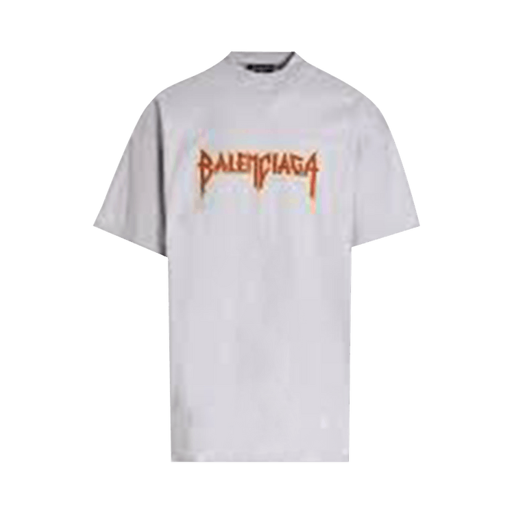 Balenciaga Metal Vintage Oversized T-Shirt "White"