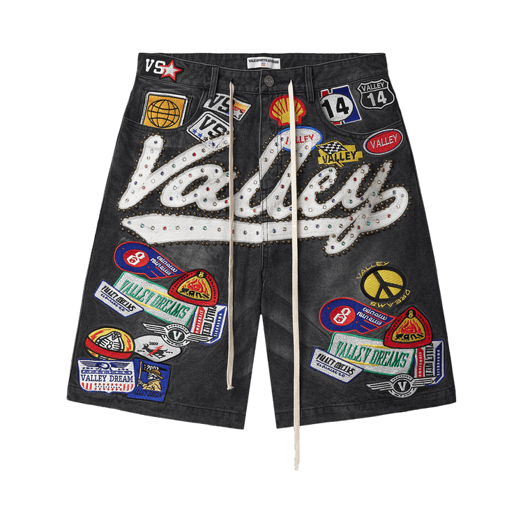 Vale Forever Black 1980s Jorts "Black/Wash"