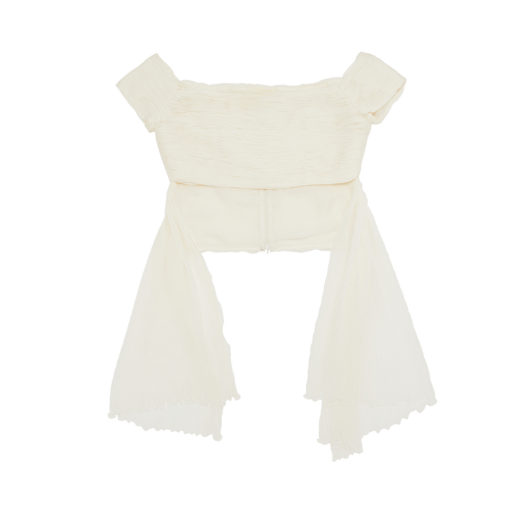 Valentino Silk Top "Cream"