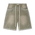 Vale Forever Rainforest Jorts "Seafoam"