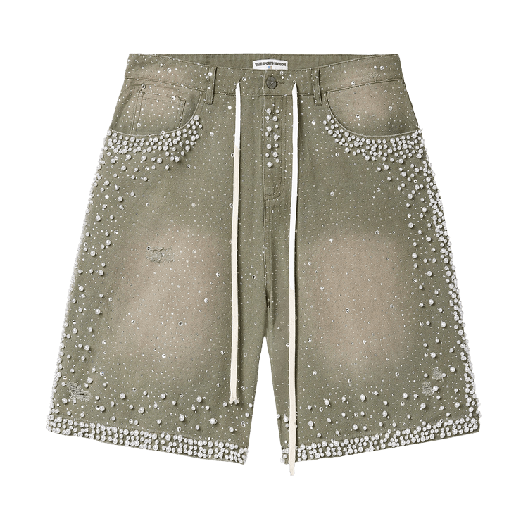 Vale Forever Rainforest Jorts "Seafoam"