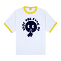 GOLF WANG STFU Ringer Tee "White"