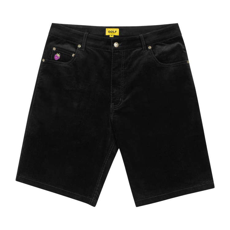 GOLF WANG Blackberry Cord Short "Black"
