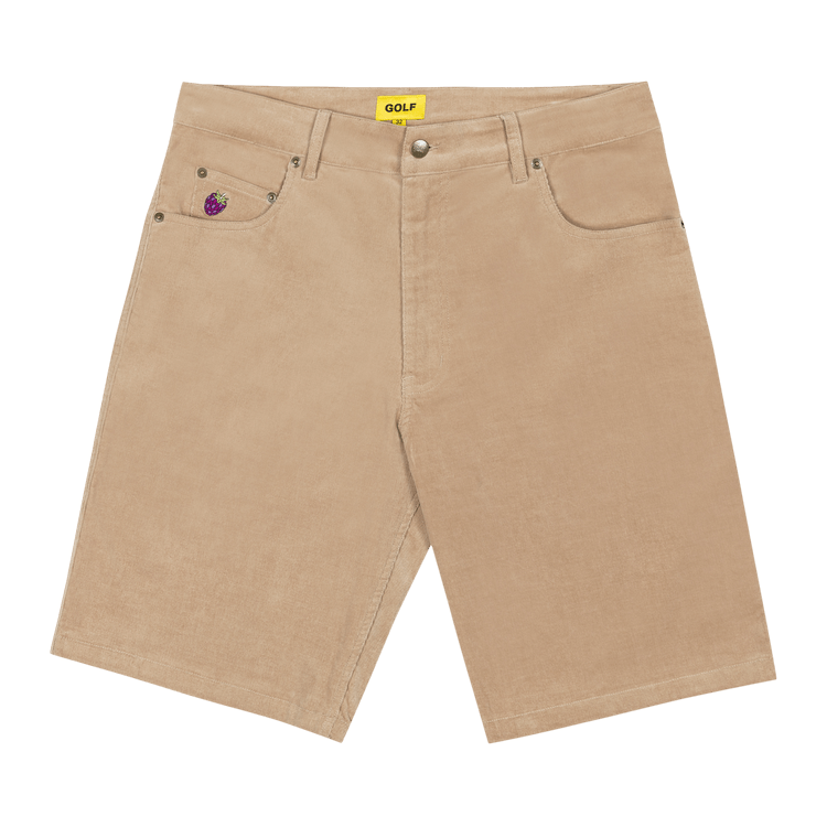 GOLF WANG Blackberry Cord Short "Light Brown"