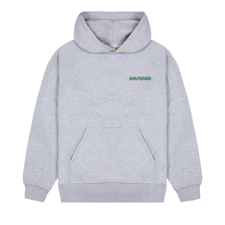 GOLF WANG No Nukes Pixel Hoodie "Ash Heather"