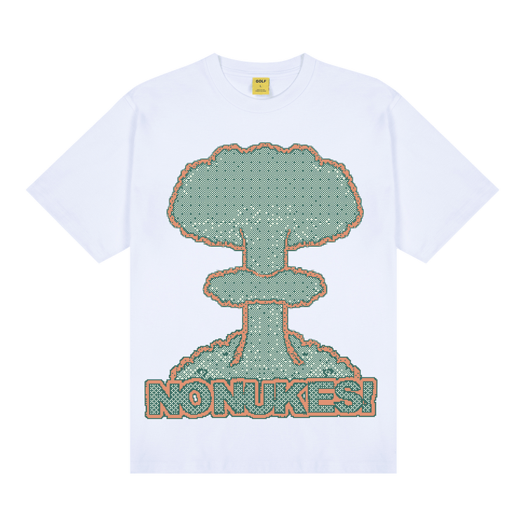 GOLF WANG No Nukes Pixel Tee "White"