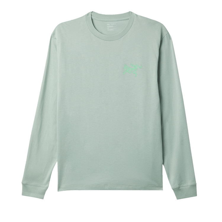 Arc"teryx Bird Tile Long-Sleeve T-Shirt "Stone Green'