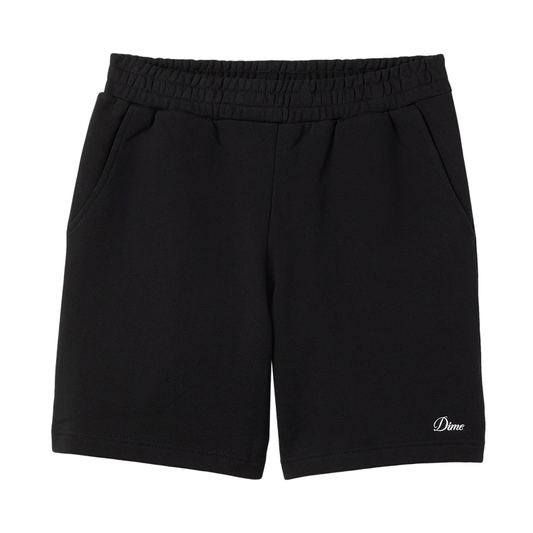 Dime Cursive Small Logo Sweatshorts "Black"