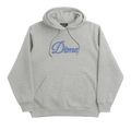 Dime Cursive Logo Hoodie "Heather Grey"