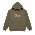 Dime Classic Shiny Hoodie "Dark Olive"
