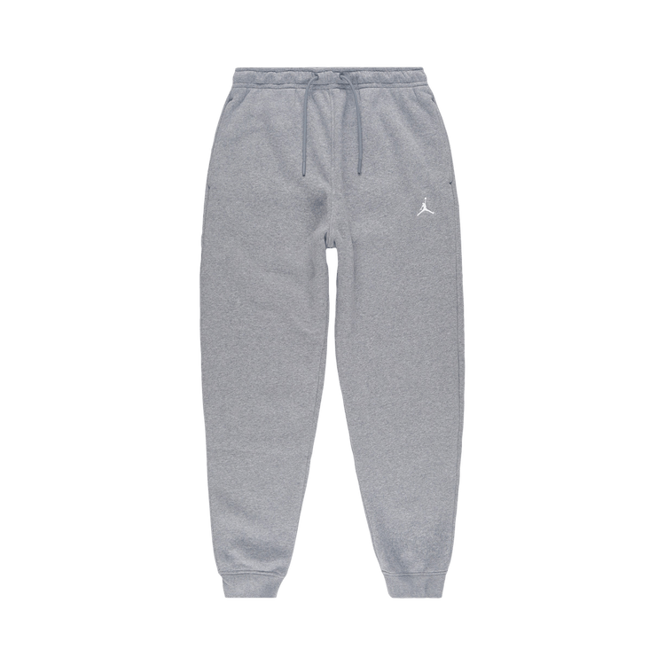 Air Jordan Brooklyn Fleece Pants "Carbon Heather/White"