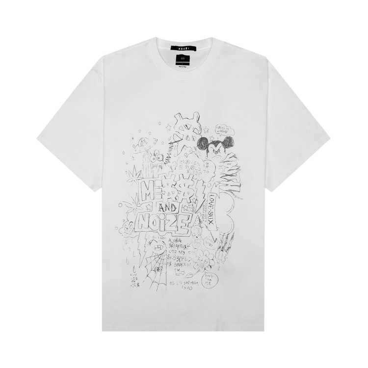 Ksubi Noize Biggie T-Shirt "Vintage White"