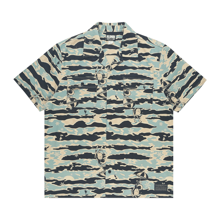 Billionaire Boys Club Tiger Camo Woven Shirt "Mojave Desert"