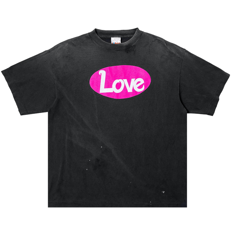 SAINT Mxxxxxx Love T-Shirt "Black"