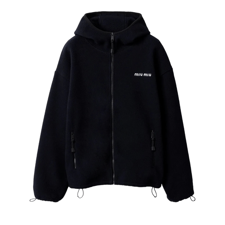 Miu Miu Fleece Sweatshirt "Blue"