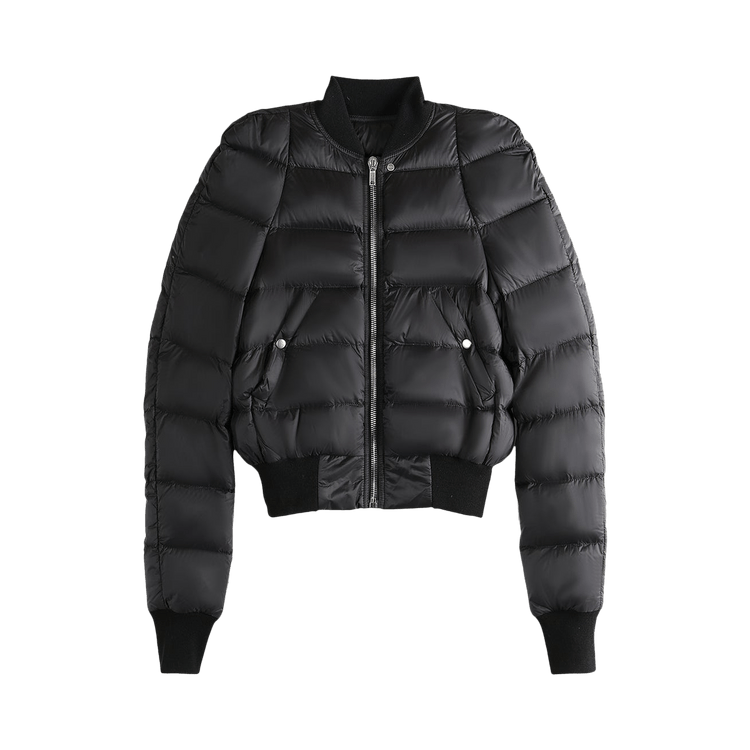 Rick Owens Duvet Flight Jacket "Black"