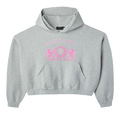 GV Gallery Raspberry Crest Hoodie "Heather Grey"