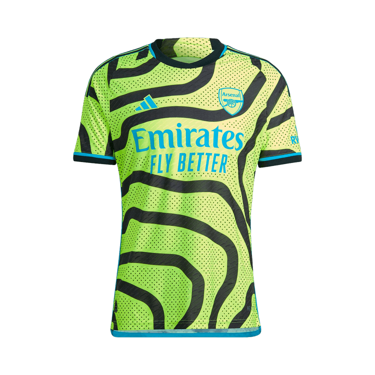 adidas Arsenal 23/24 Away Authentic Jersey "Team Solar Yellow 2/Black"
