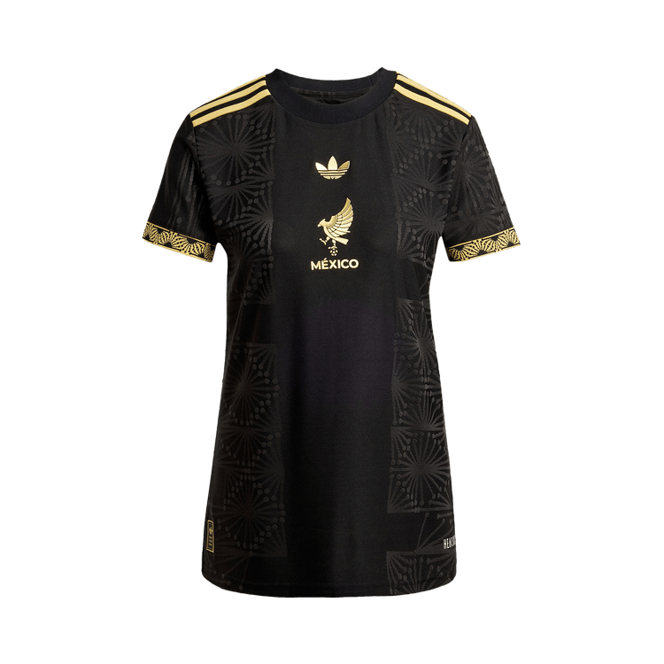 adidas Mexico 2025 Gold Jersey "Black"