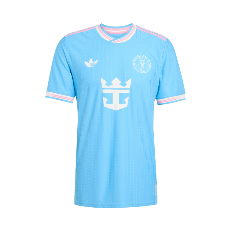 adidas Inter Miami CF 25/26 Third Authentic Messi Jersey "Semi Blue Burst"
