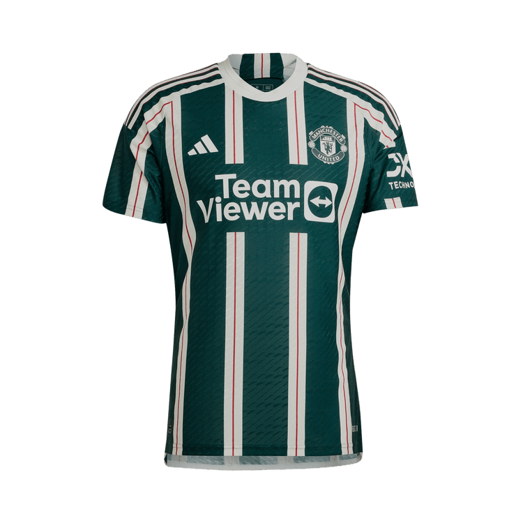 adidas Manchester United 23/24 Away Authentic Jersey "Green Night"