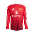 adidas Manchester United 24/25 Long Sleeve Home Authentic Jersey "Mufc Red"