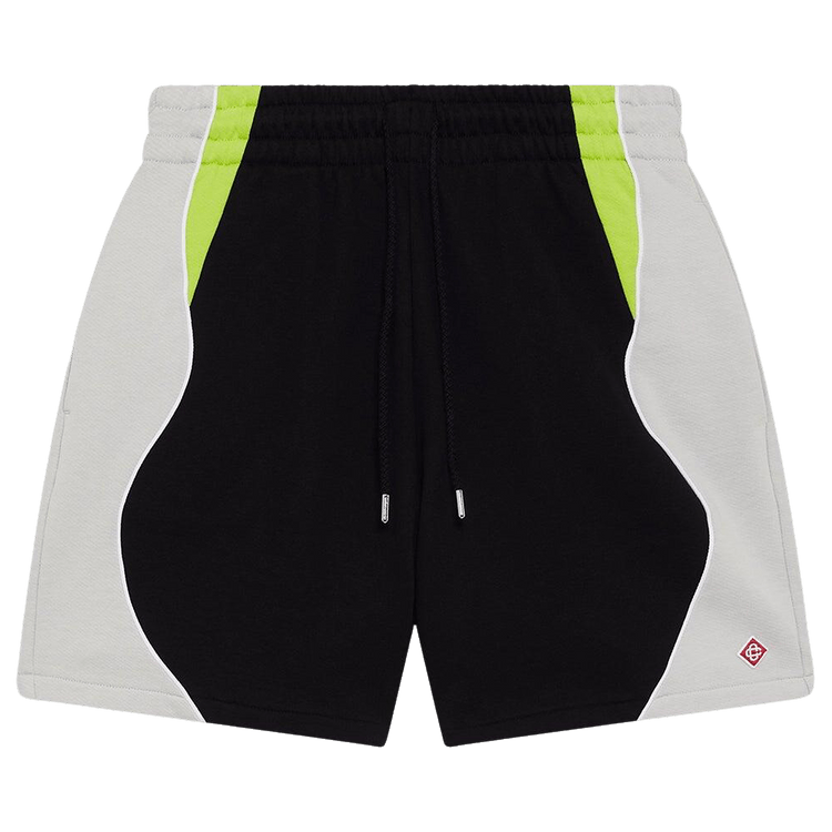 Casablanca Colourblock Sweatshort "Black"