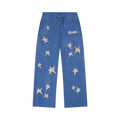 KidSuper Stars Patchwork Sweatpants "Blue"