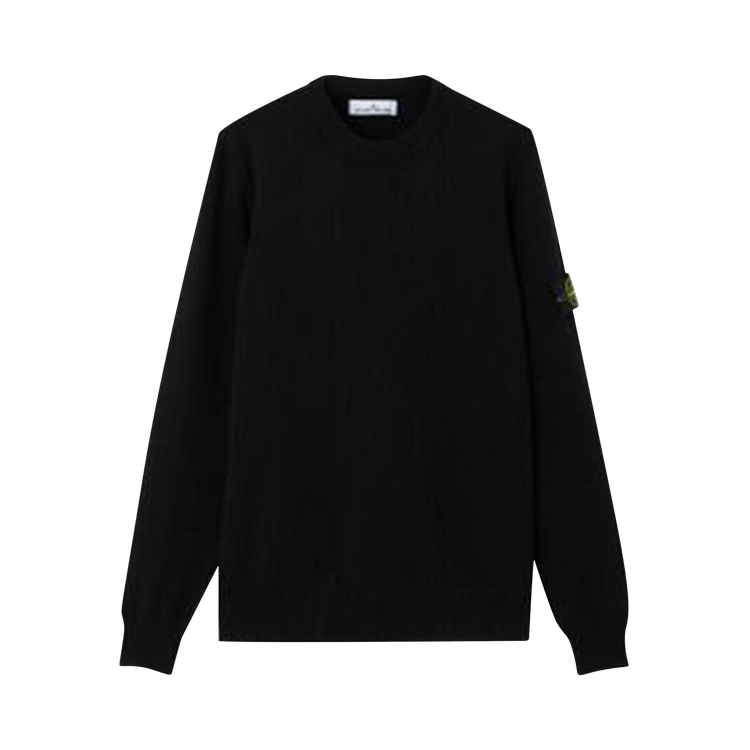Stone Island Stretch RWS Wool Knit Crewneck "Navy Blue"