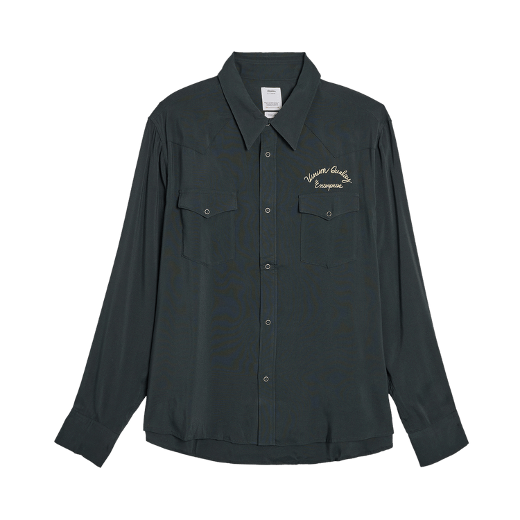 Visvim Four Corner Long-Sleeve "Black"