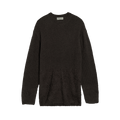 Yohji Yamamoto Pour Homme Gradation Round Neck Pullover "Charcoal"