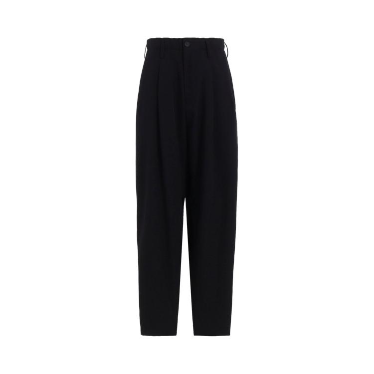 Yohji Yamamoto Pour Homme New Standard Wallet Pants "Black"