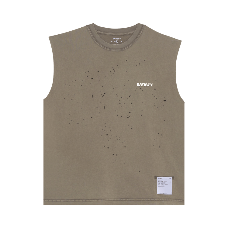 SATISFY MothTech Muscle Tee "Aged Falcon"