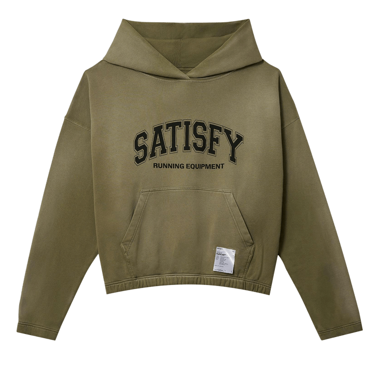 SATISFY SoftCell Hoodie "Sun Bleached Military Olive"